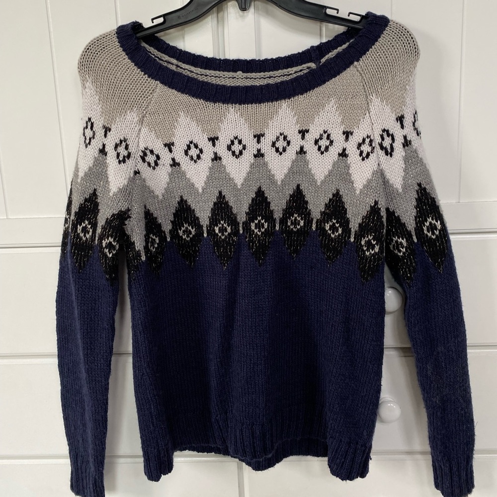 American eagle patterned sweater